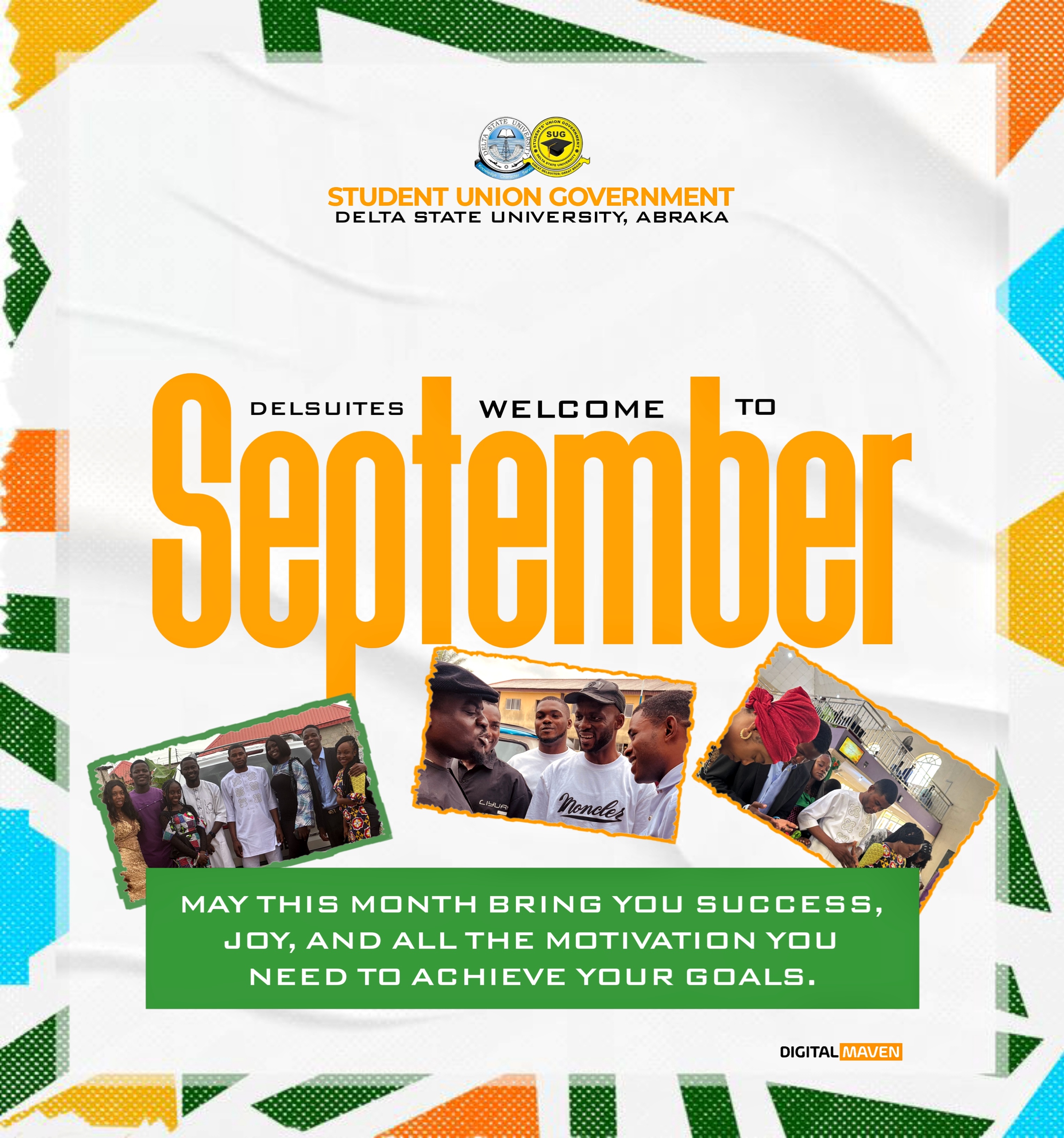 WELCOME TO SEPTEMBER