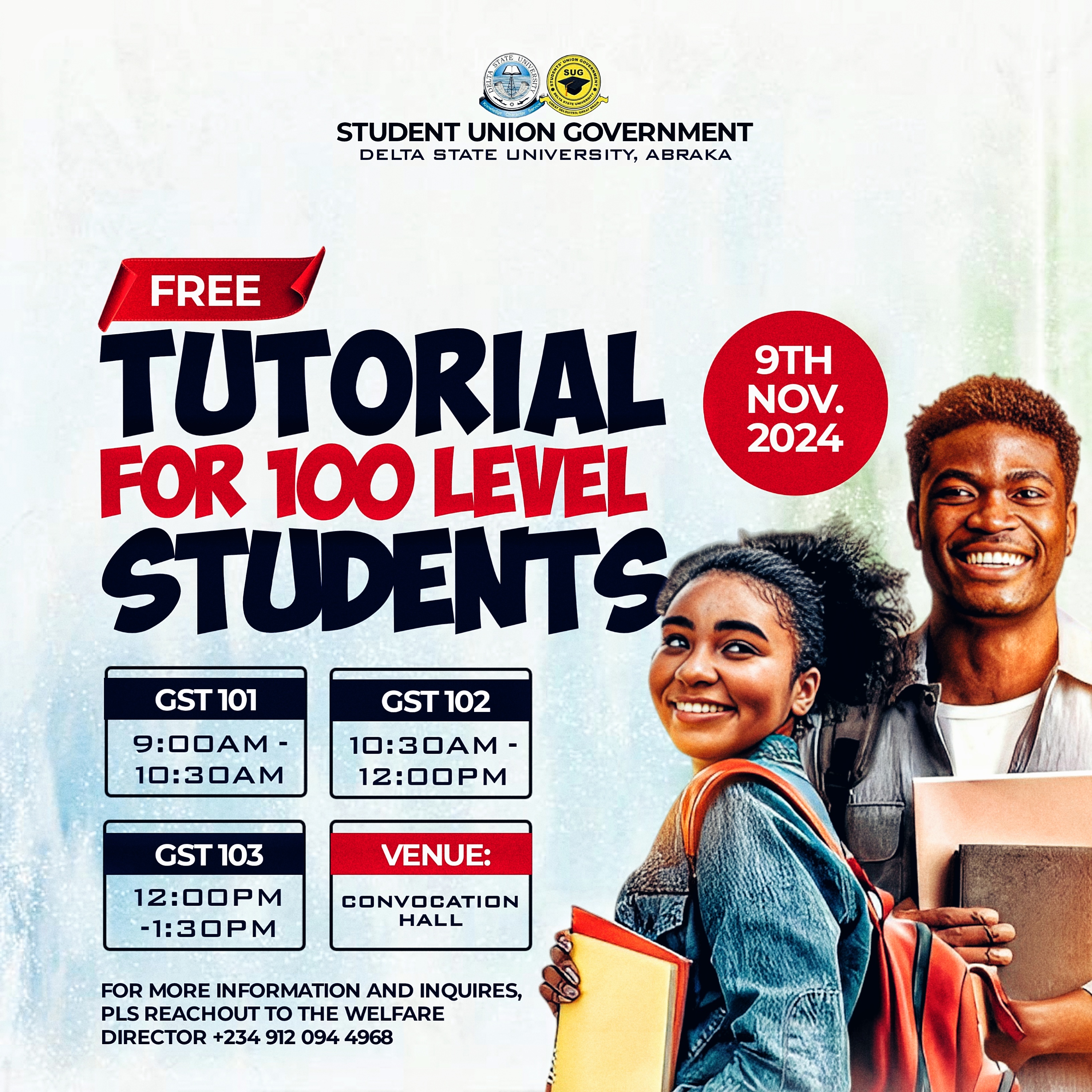 FREE TUTORIAL FOR 100 LEVEL